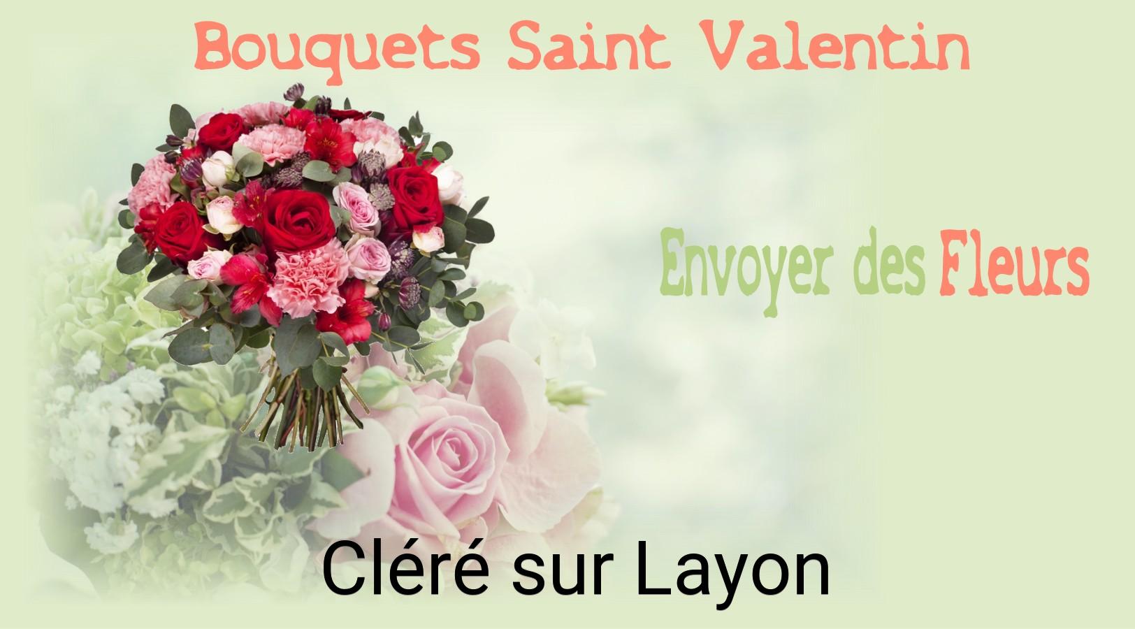 Roses de Saint-Valentin livrées à Cléré-sur-Layon